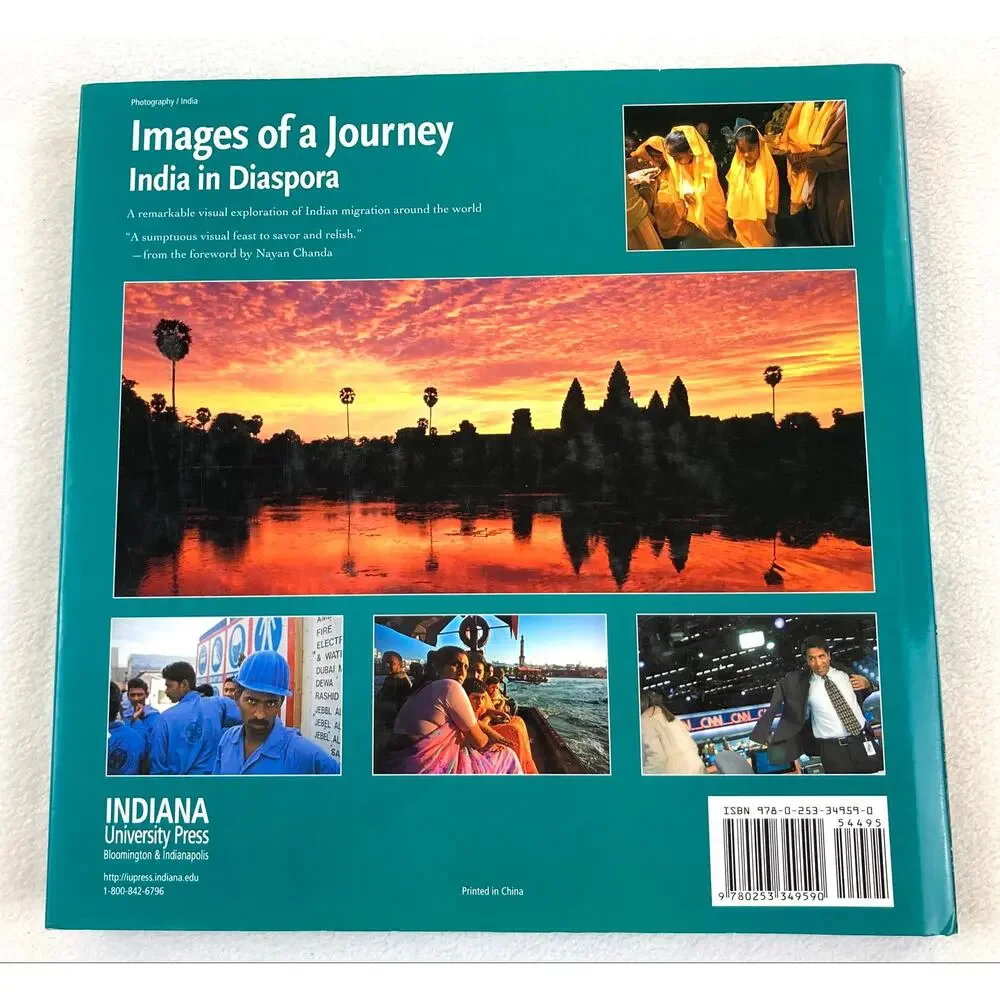 Images of a Journey India in Diaspora Steve Raymer Hardcover Book DJ 2007